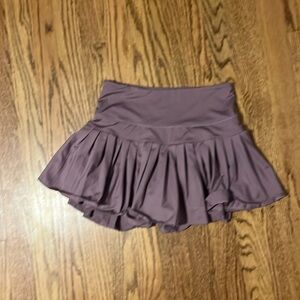 dark purple xs/s gold hinge skirt